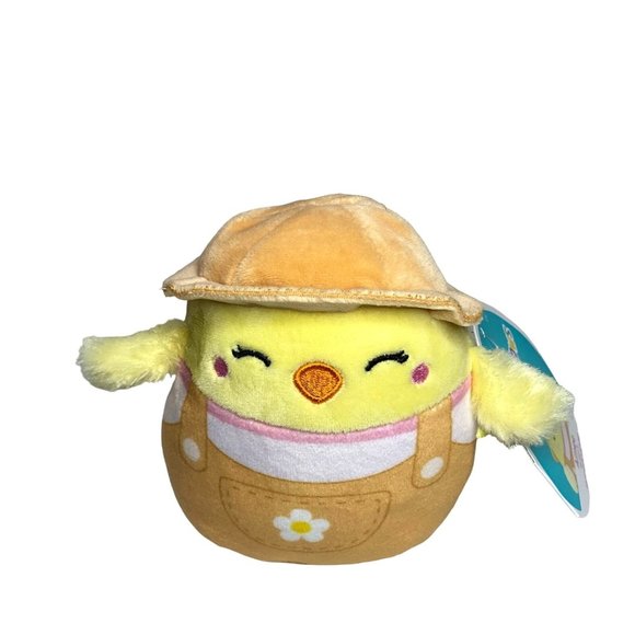 NWT Squishmallow Aimee the Chick w/ Closed Eyes 2022 EASTER Stuffed Animal - Picture 10 of 10